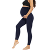 Women's Maternity Leggings with Pockets Over The Belly,Pregnancy Yoga Pants Activewear Workout Leggings