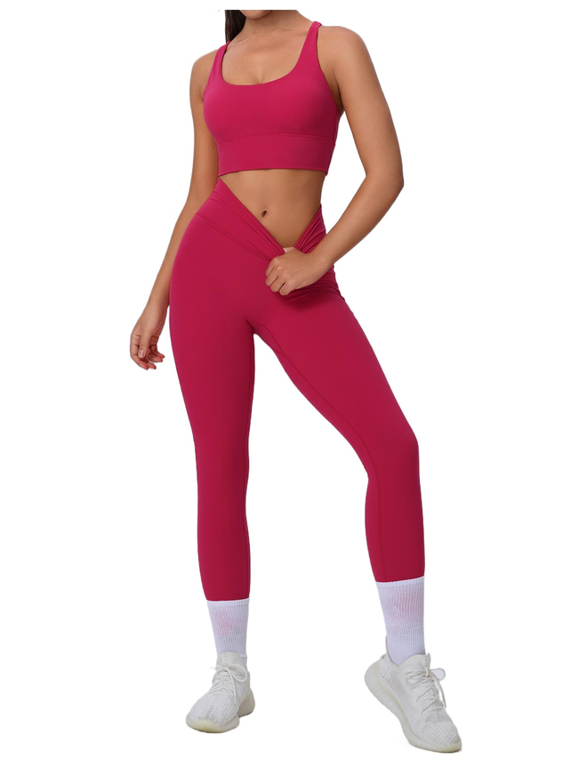 Women's High Waisted Yoga Pants 78 Length Leggings