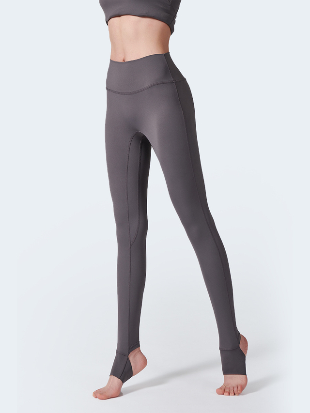 Women's High Waist Stirrup Leggings Tights Gym Workout Yoga Pants