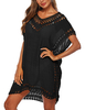 Womens Swimsuit Cover Up Hollow Out Swimwear Beach Bathing Suit Bikini Coverups