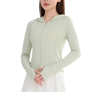 Women's UPF 50+ Sun Protection Shirts SPF Jacket UV Cooling Hoodie Long Sleeve Summer Clothing for Outdoor Hiking