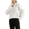Women Running Shirt Half Zipper Long Sleeve Hoodie Yoga Tops Training Running Brushed Workout Yoga Jackets