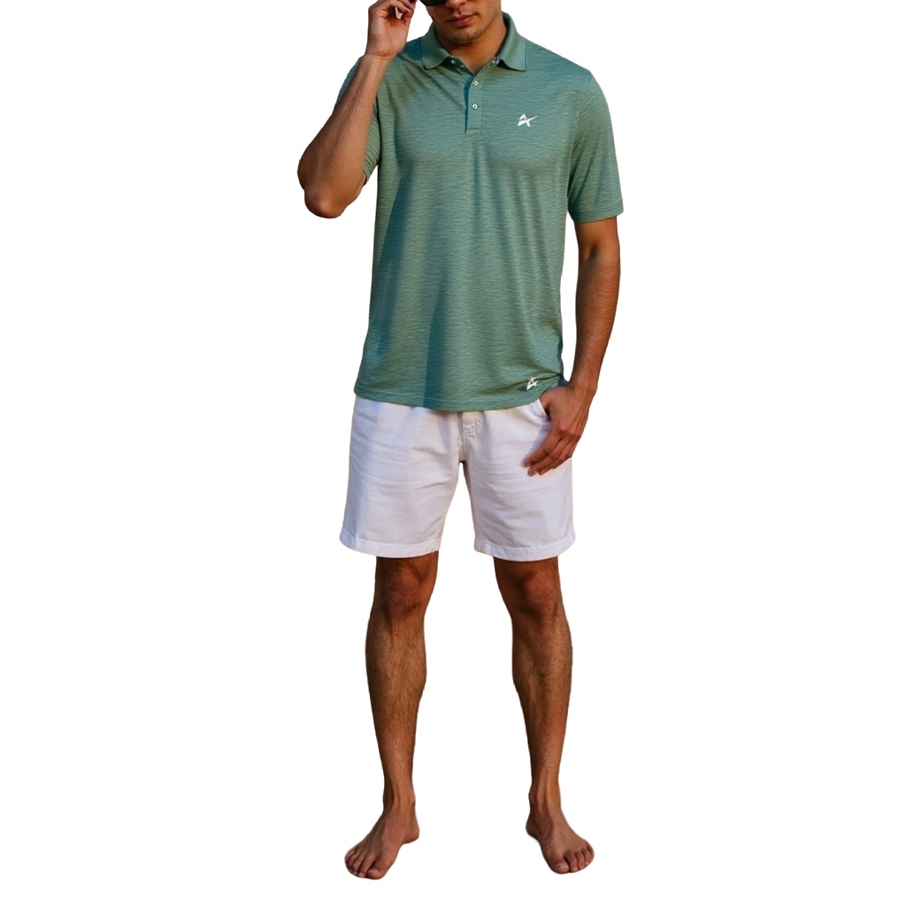 Men's Cool Dri Polo Shirt, Quick-Drying Performance Polo For Men, 40+ Upf Protection mens Shirts