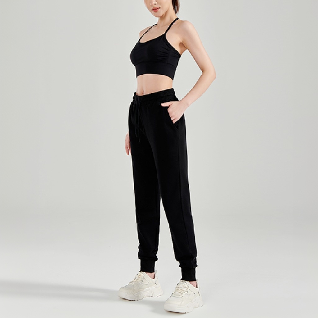 Factory Lady Running Outdoor Track Exercise Cotton Women Fitness Joggers Oversized Sweatpants