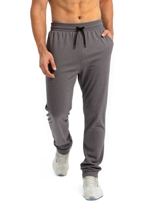 Mens Sweatpants with Zipper Pockets Sport Athletic Pants for Workout,Running,Training,Jogging,Gym