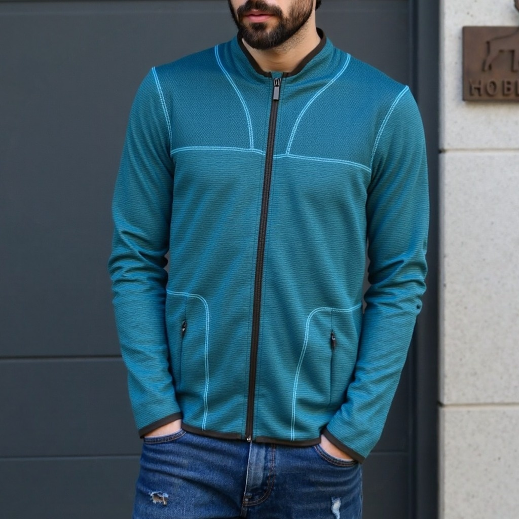Men's Zip Up Hoodie Lightweight Sweatshirt Full Zip Hooded Jacket