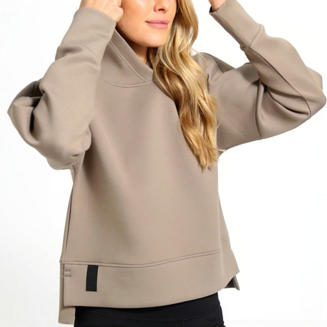 Womens Sweatshirts Half Zip Cropped Pullover Fleece Quarter Zipper Hoodies 2025 Fall Fashion Outfits Clothes