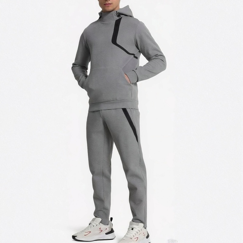 Men's 2 Piece Outfits Hoodie Sweatshirt Tracksuit & Joggers Sweatpants Sweatsuit Set