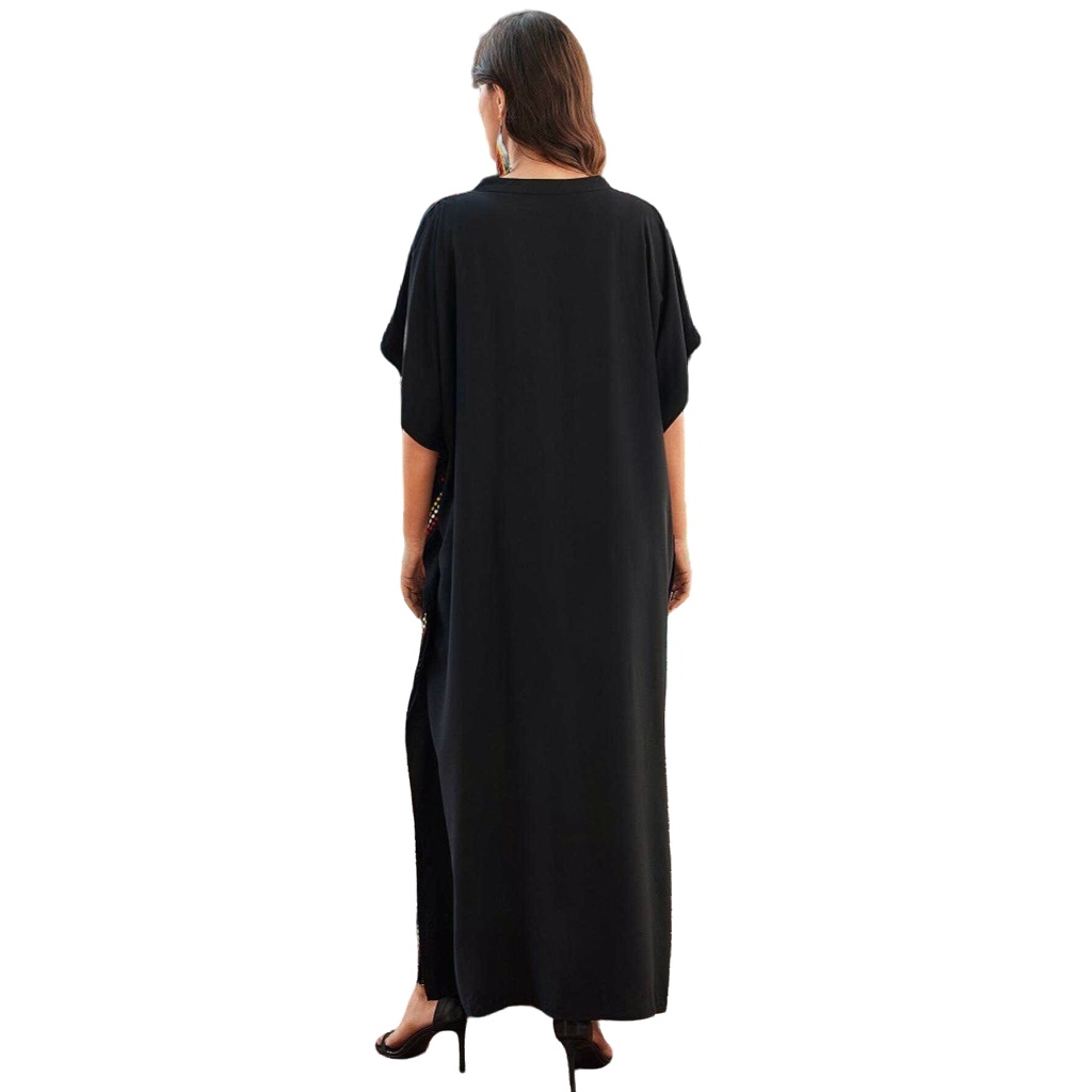 Plus Size Womens Swimsuit Maxi Cover Up Bathing Suit Bikini Long Coverups Swimwear Beach Wear