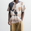 ABSTRACT Print Casual Resort Shirt