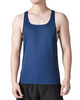 Ice Silk Workout Tank Tops Quick Dry Plus Size Men’s Muscle Vests Custom Running Singlet Men Gym Tank Top