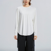 Women's Long Sleeve Workout Tops Active Running Shirts Loose Fit Quick Dry Athletic Soft