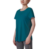 Wholesale Losse Quick Dry Yoga Gym Wear Women Slim Fit Crop Top T Shirt