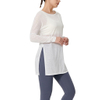 Women's Loose Top Breathable Cotton T-Shirt Summer Fitness & Yoga Cover-Up Outer Wear