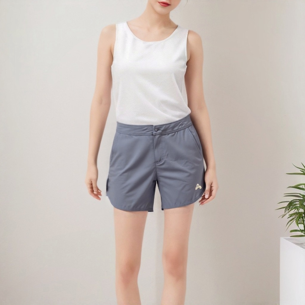 Shorts for Women High Waisted Wide Leg Elastic Waist Stretchy Denim Jorts Summer Causal Shorts with Pockets