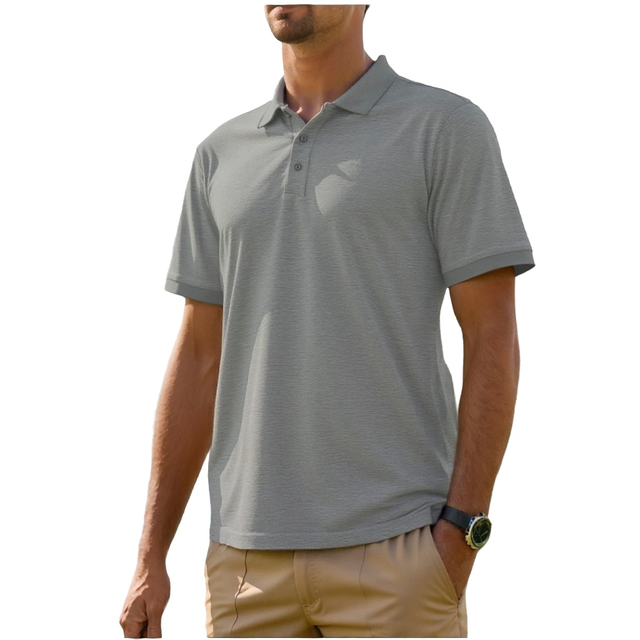 Men’s Short Sleeve Polo Shirt, Midweight Men's Shirt
