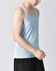 Ice Silk Workout Tank Tops Quick Dry Plus Size Men’s Muscle Vests Custom Running Singlet Men Gym Tank Top