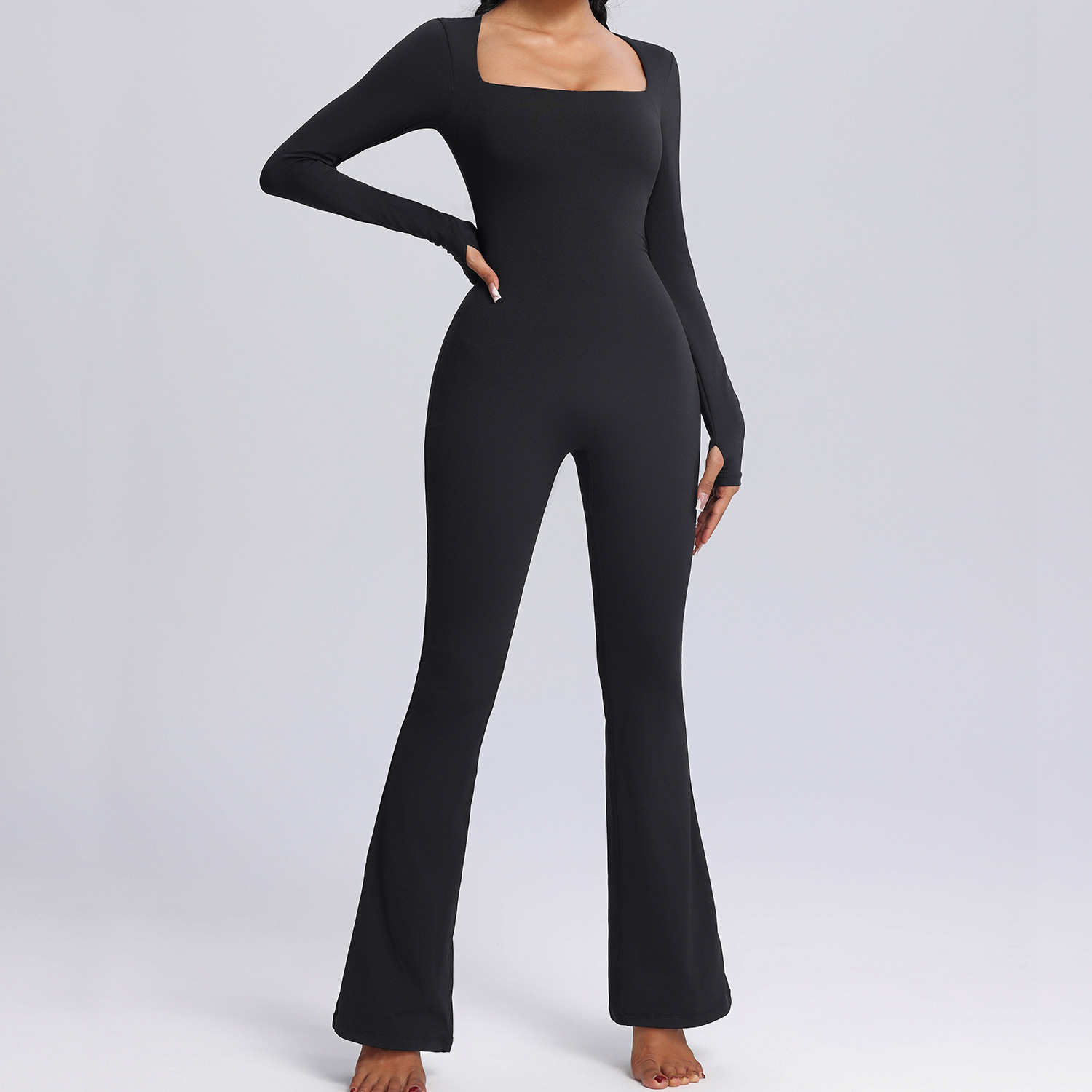 2-Piece Seamless Moisture-Wicking Workout Set for Women Gym Fitness Running Yoga Sportswear