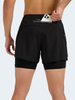 Men’s Athletic Wear Quick Dry Tight 2 In 1 Jogger Sports Shorts Running Gym Fitness Shorts for Men