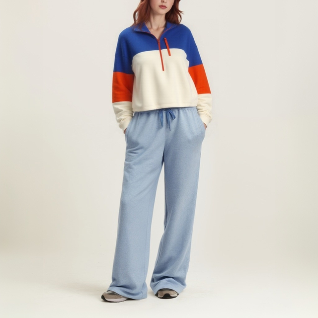 Women's Drawstring Long Sleeve Half zip up Cropped pullover Casual Plain Hoodies for Women Workout Crop Tops Sweatshirt 