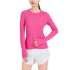 Custom Women's Long Sleeve Shirts Advantageous Workout Yoga Crop Top Fitness Yoga Sports Gym Shirt