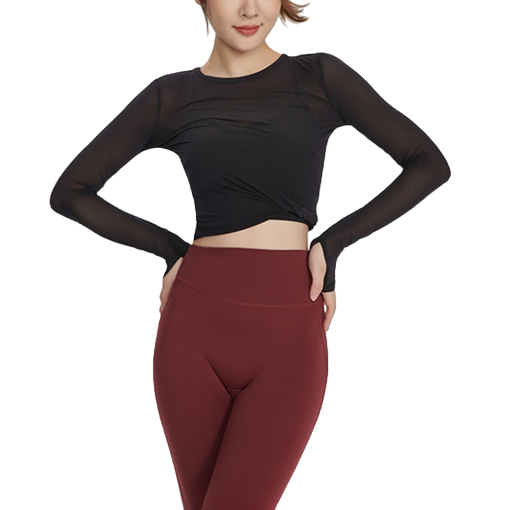 Loose Top Breathable Fitness Wear Women's Clothing Breathable Yoga Wear Cotton Women Tshirt Women's T-Shirts