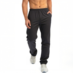 Men's Casual Lightweight Stretch workout pants Summer Relax Fit Drawstring Elastic Waist Beach Pants