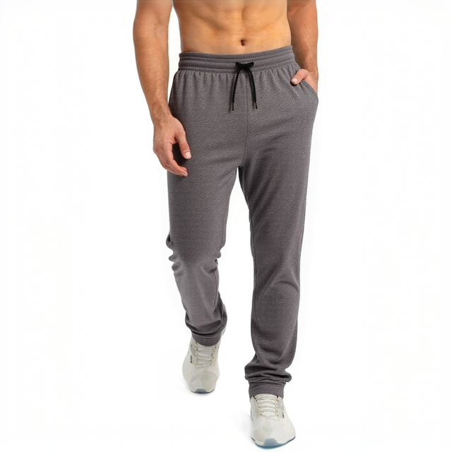 Mens Sweatpants with Zipper Pockets Sport Athletic Pants for Workout,Running,Training,Jogging,Gym