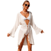 Swimsuit Cover Ups for Women Beach Swimwear Coverup Sheer Sexy V-Neck Beachwear
