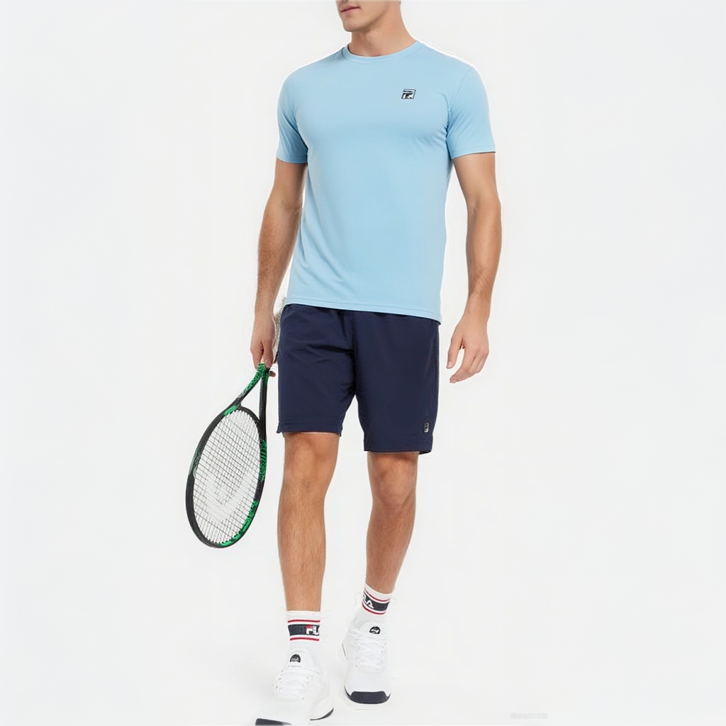 Men's Tracksuit 2 Piece Sweatsuit Sets Short Sleeve Golf Crew neck Shirts Summer Shorts Loungewear