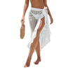 Women Swimsuit Coverups Long Bikini Wraps Sheer Beach Bathing Suit Cover Up