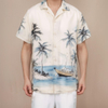 Summer Beach Holiday Vacation Aloha Shirts for Men