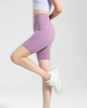 Custom Logo Sport Shorts Women High Waist Compression Workout Running Scrunch Butt Fitness Yoga Legging