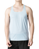 Ice Silk Workout Tank Tops Quick Dry Plus Size Men’s Muscle Vests Custom Running Singlet Men Gym Tank Top