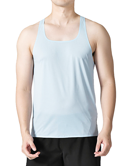 Ice Silk Workout Tank Tops Quick Dry Plus Size Men’s Muscle Vests Custom Running Singlet Men Gym Tank Top