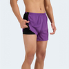 Mens Summer Fashion Quick Dry Elastic Waist Shorts Lightweight Breathable Athletic Workout Gym Shorts