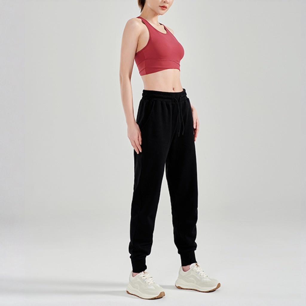 Factory Lady Running Outdoor Track Exercise Cotton Women Fitness Joggers Oversized Sweatpants