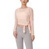 Women's Loose Top Breathable Cotton T-Shirt Summer Fitness & Yoga Cover-Up Outer Wear