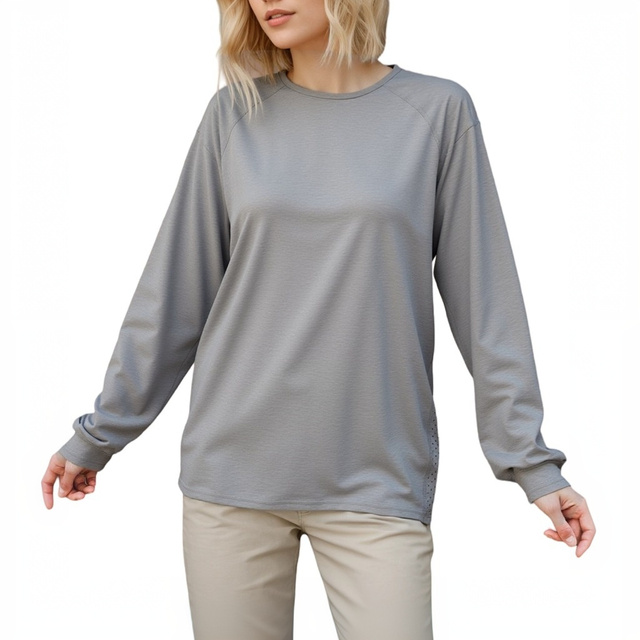 Womens Sweatshirts Crewneck Loose Fitting Tops For Women Long Sleeve Shirts Pullover