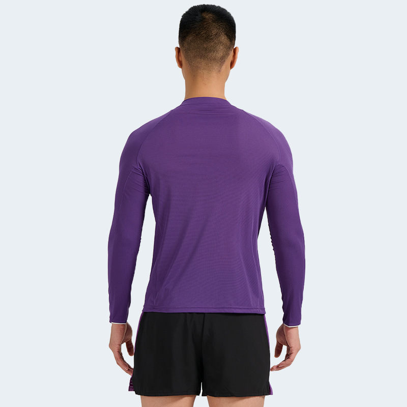 Lightweight Oversized Gym Long Sleeve Sport Shirt Compressed Build Up Men Jersey T Shirt