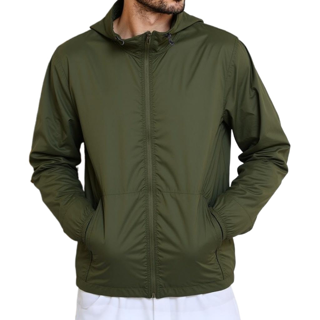 Men Hoodies Casual Hoodies for Men with Pockets Lightweight Full Zip Long Sleeve Sweatshirt Sports Hooded Jacket