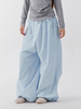 Slim waist trousers drawstring version air pants loose casual pants