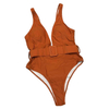Women Swimsuit One Piece Bathing Suit Deep V Neck