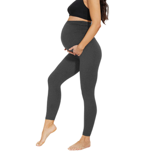 Women's Maternity Leggings with Pockets Over The Belly,Pregnancy Yoga Pants Activewear Workout Leggings