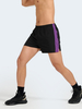 Mens Summer Fashion Quick Dry Elastic Waist Shorts Lightweight Breathable Athletic Workout Gym Shorts
