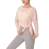 Women's Loose Top Breathable Cotton T-Shirt Summer Fitness & Yoga Cover-Up Outer Wear