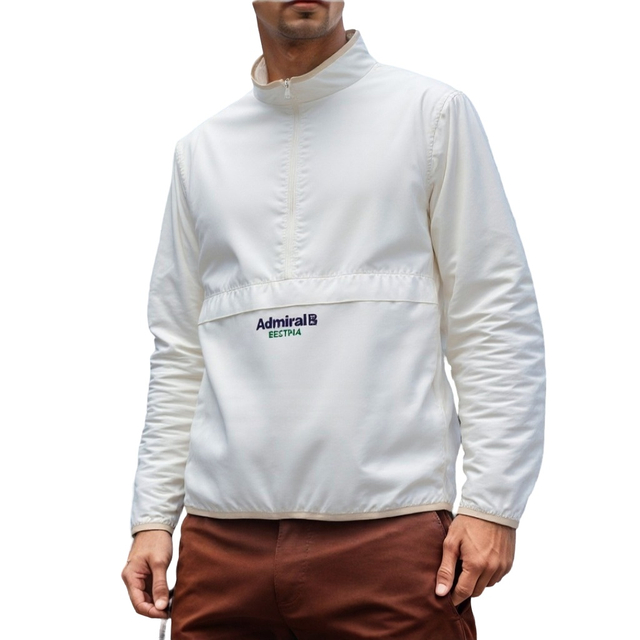 Men's Zip Up thin summer Jacket Lightweight Sweatshirt Half Zip Hooded Jacket
