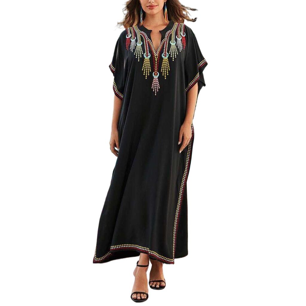 Plus Size Womens Swimsuit Maxi Cover Up Bathing Suit Bikini Long Coverups Swimwear Beach Wear