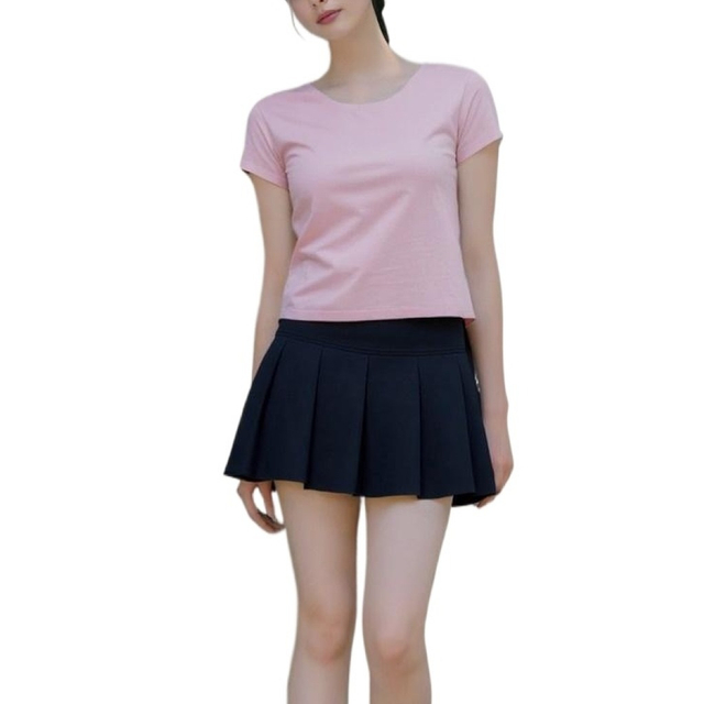  High Waisted Tennis Skirt with Pockets Athletic Golf Skorts for Women Casual Workout Built-in Shorts