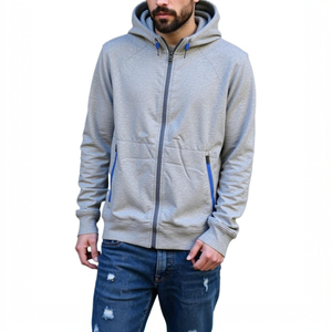 Men Hoodies Casual Hoodies for Men with Zip Pockets Full Zip Long Sleeve Sweatshirt Sports Hooded Jacket